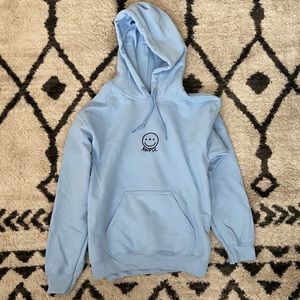 Brand new Awful Cloth hoodie in blue